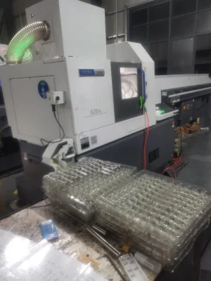 Processamento de máquina de centralização CNC